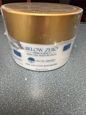 Below Zero Arctic Serenity Milk & Honey Body Butter - 7.05 oz *Sealed